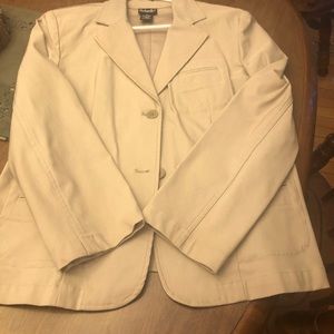 Rafaella Ladles Tan Blazer Size 14P